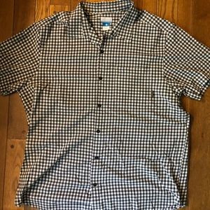 Columbia sports wear 2XL short sleeve cotton shirt
